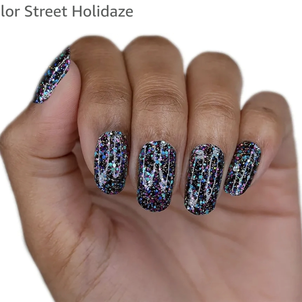 3 Sets Color Street Nail Polish Strips Holidaze, Made in Milan, Juneau the Dril - Picture 4 of 6